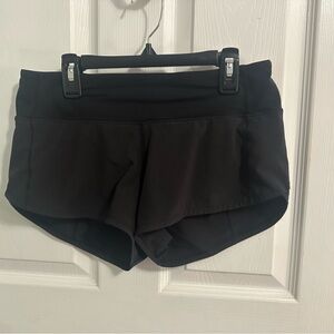 Lululemon Athletica Black Athletic Shorts Lightweight Performance